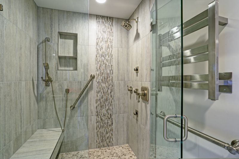 Residential Bathroom with Walk-In Shower